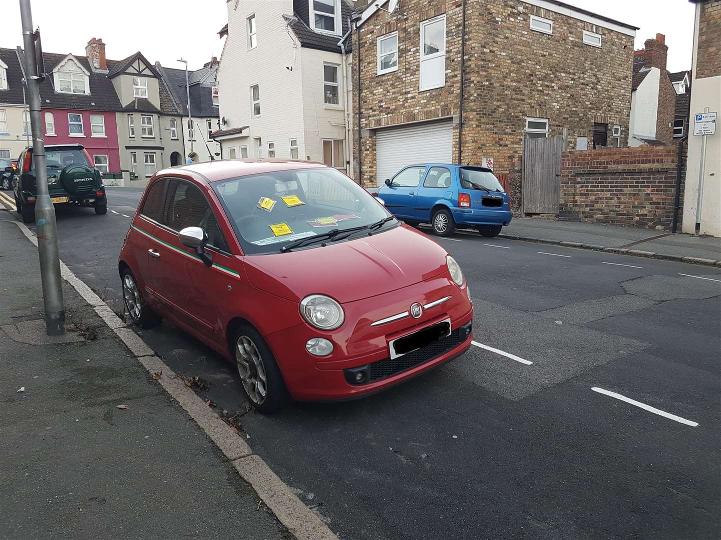 Rogue Fiat 500 - Ship Street Folkestone (5583174)