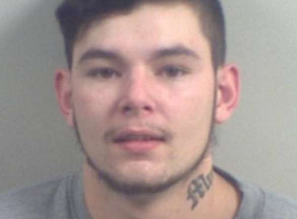 Bradley Knapp was jailed for three-and-a-half years after admitting kidnap and assault at Maidstone Crown Court