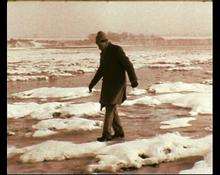 Frozen sea at Margate