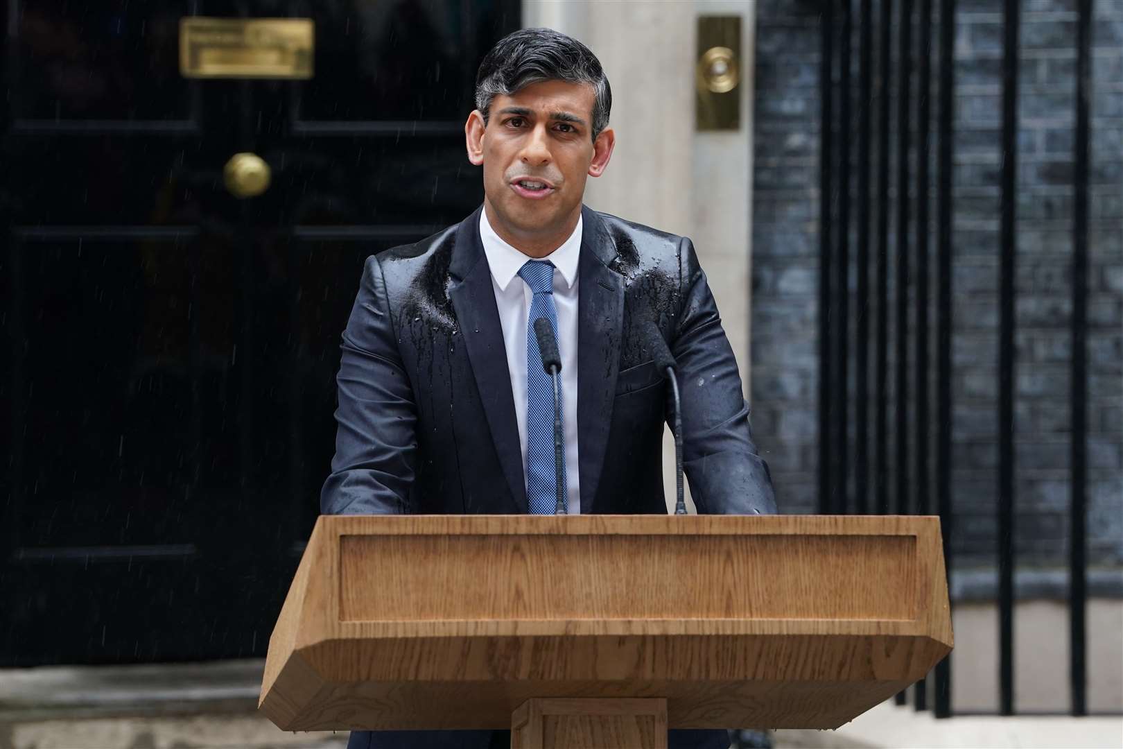 Rishi Sunak surprised many in Westminster by calling a summer election (Lucy North/PA)
