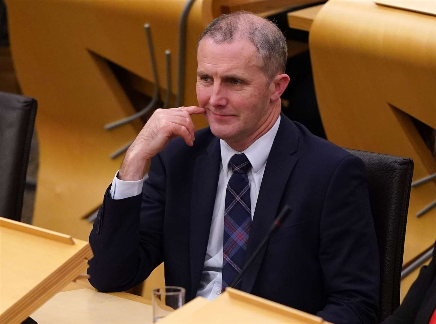 Michael Matheson previously insisted there had not been personal use of the iPad (Andrew Milligan/PA)