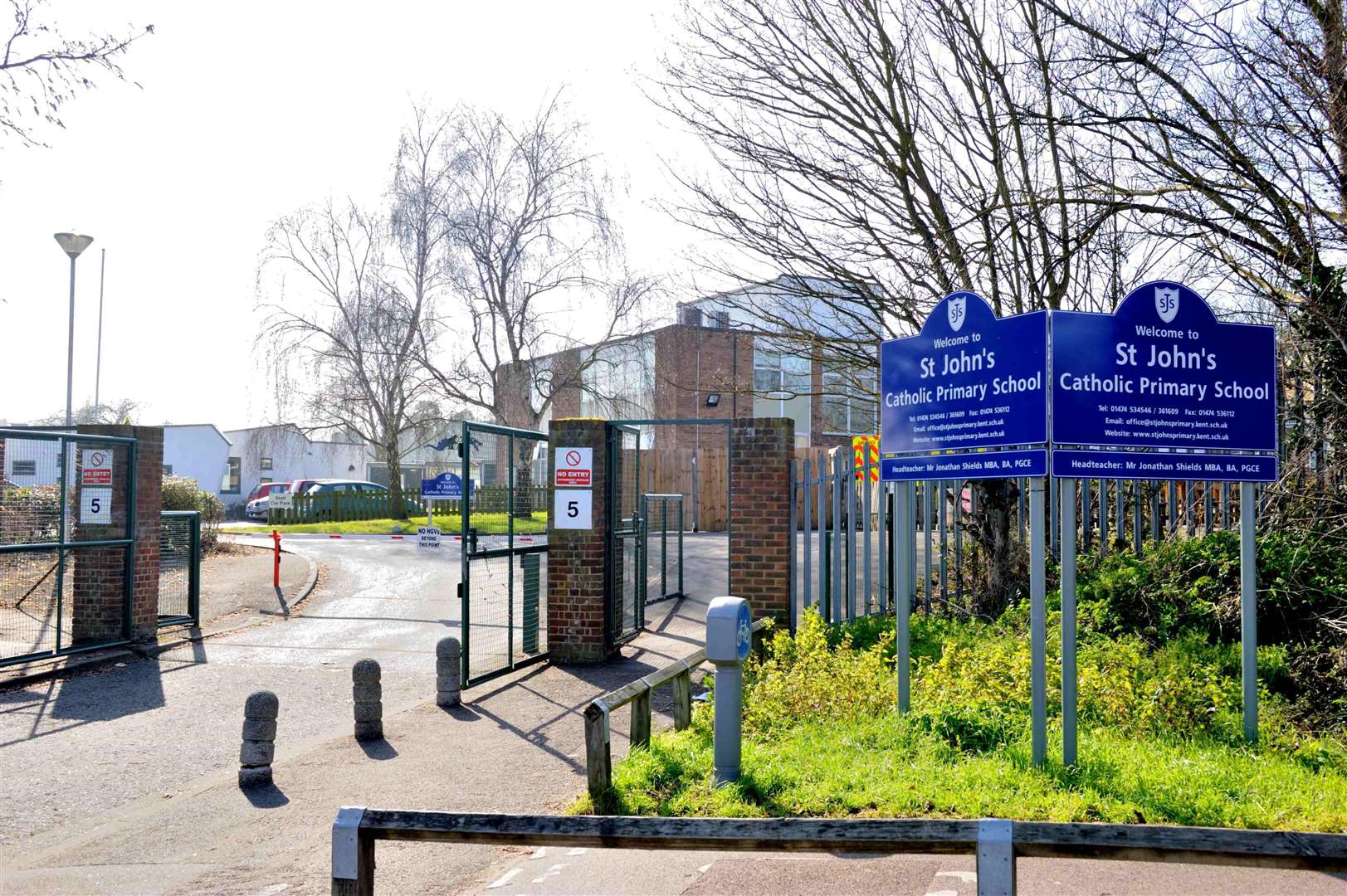 St John's Catholic Primary School in Rochester Road, Gravesend