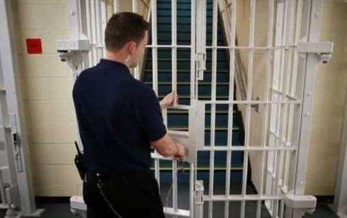 Quite a few people were locked up last month. Stock picture