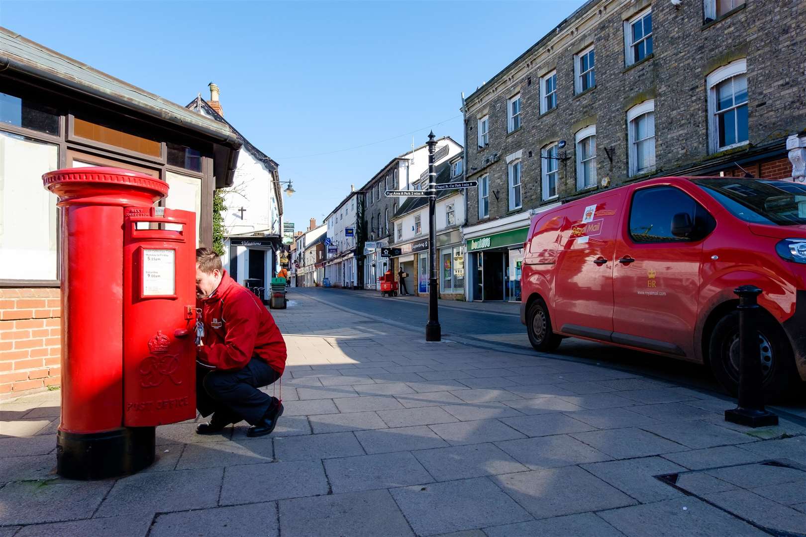 Royal Mail says it has employed extra staff Picture: Mark Bullimore Photography.