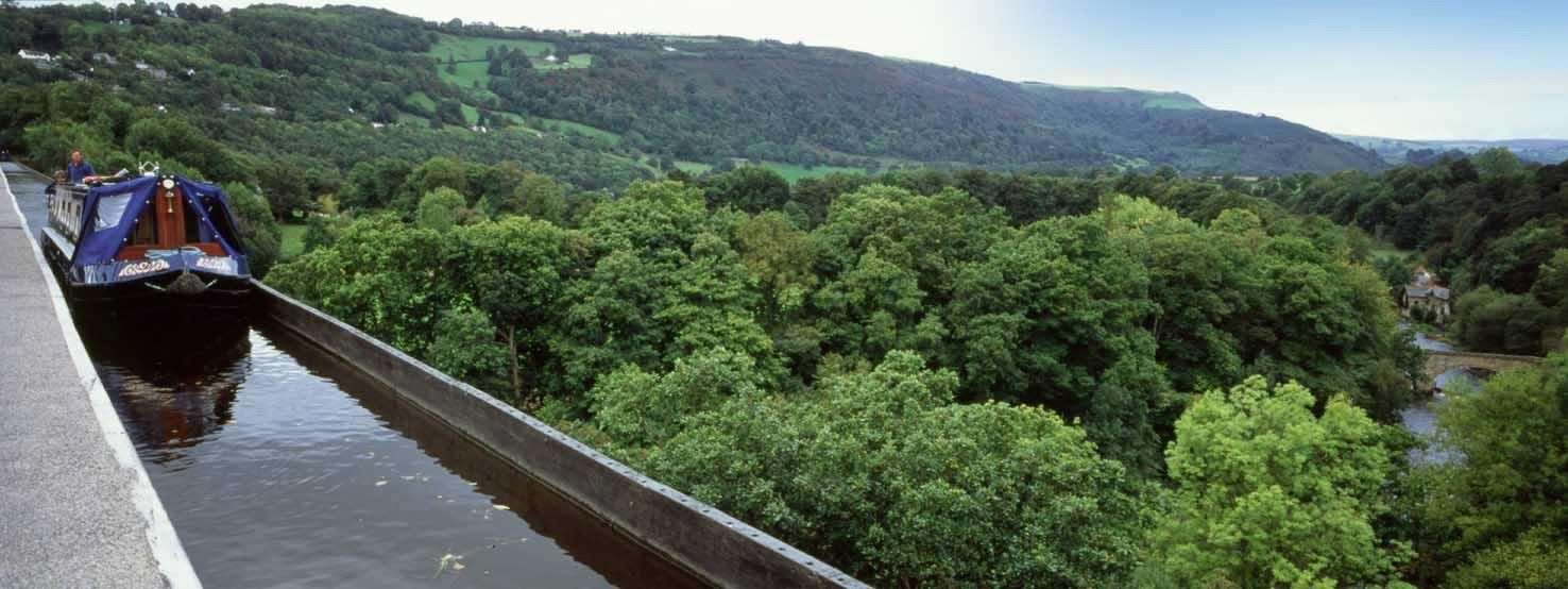 Pontcysyllte Aqueduct and canal (British Waterways/PA)