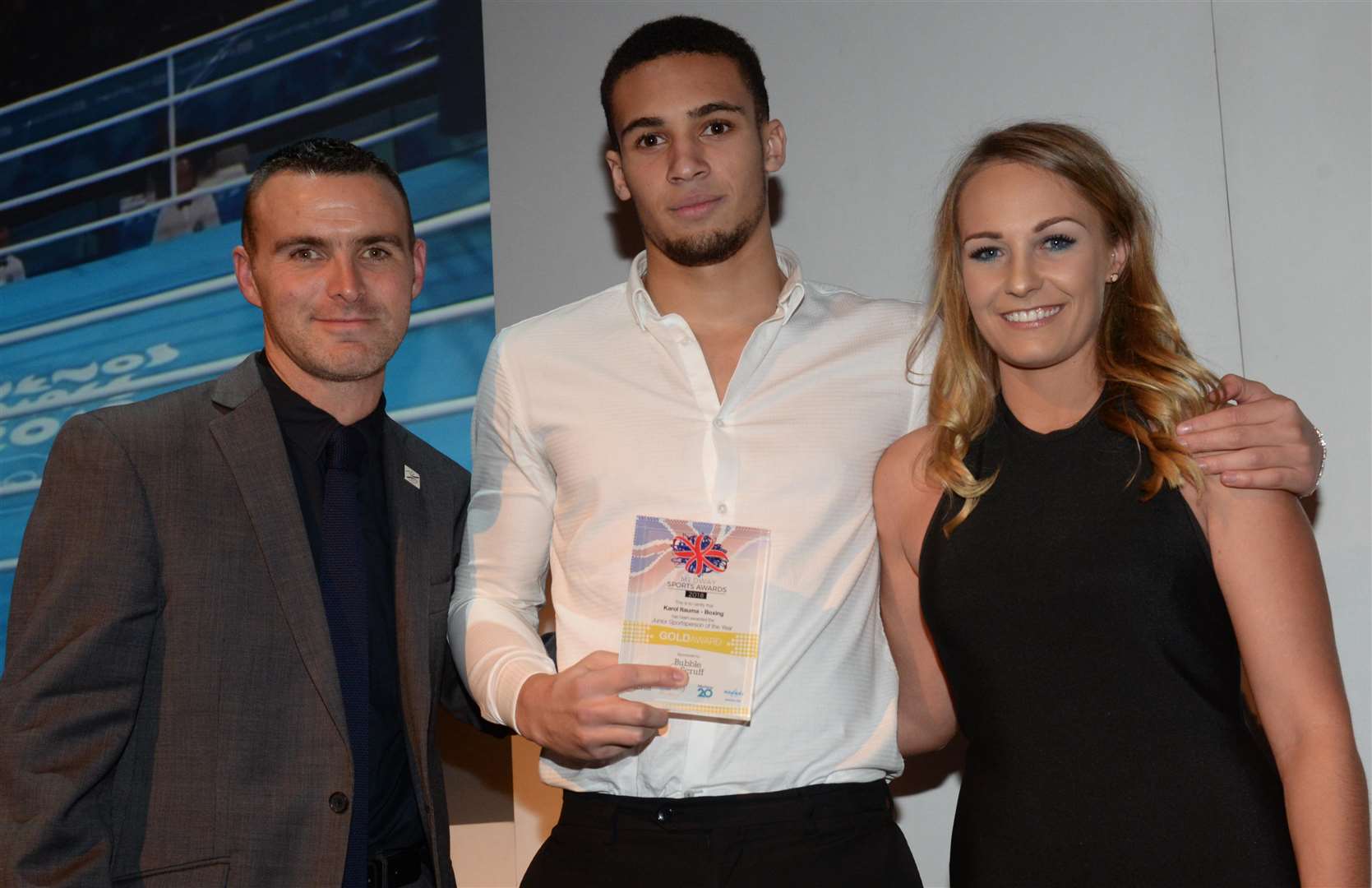 Junior Sportsperson of the Year: Karol Itauma. Picture: Chris Davey FM6019759