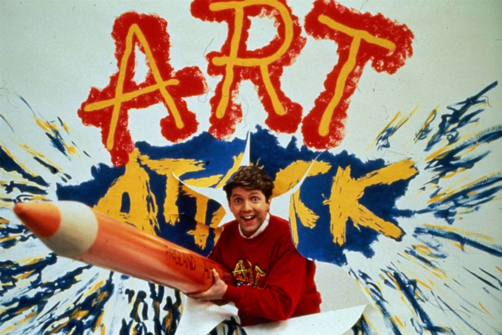 Neil Buchanan went on to star in Art Attack after a stint at No.73 but, sadly, didn't progress to being street artist Banksy