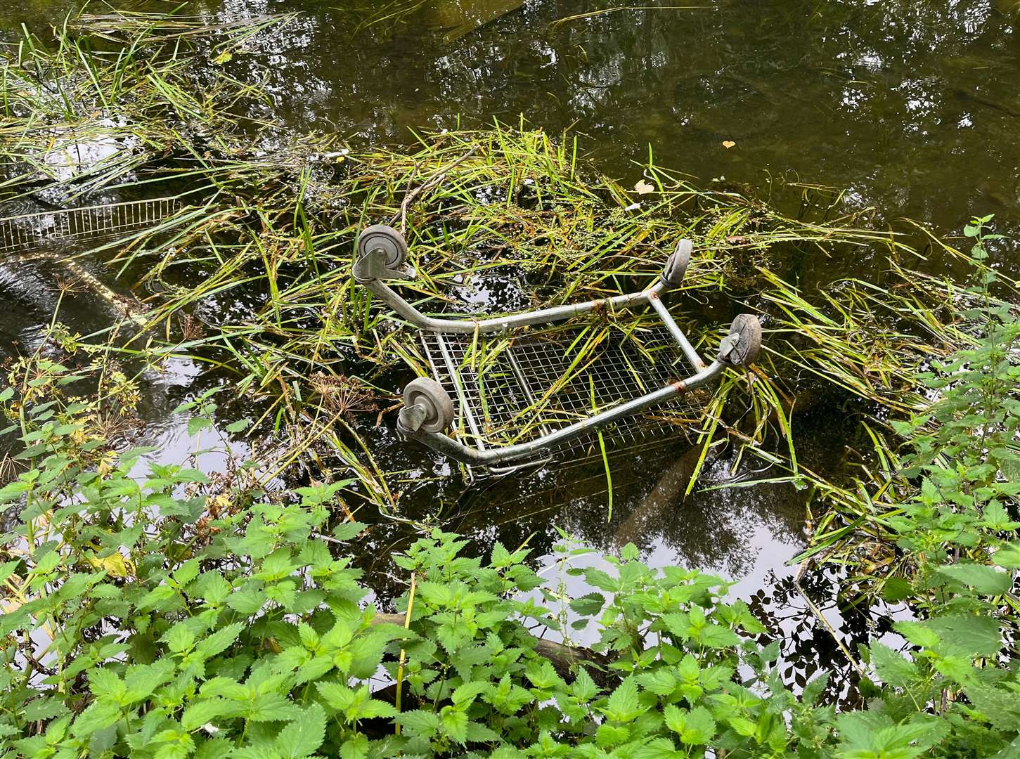 Fishing the machines from the river can be "extremely hazardous" according to volunteers. Picture: Sian Pettman