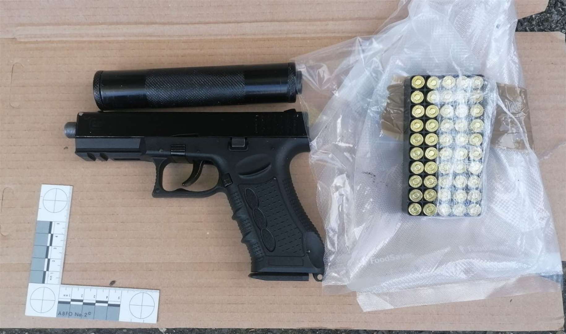 Firearms were also seized (Metropolitan Police/PA)