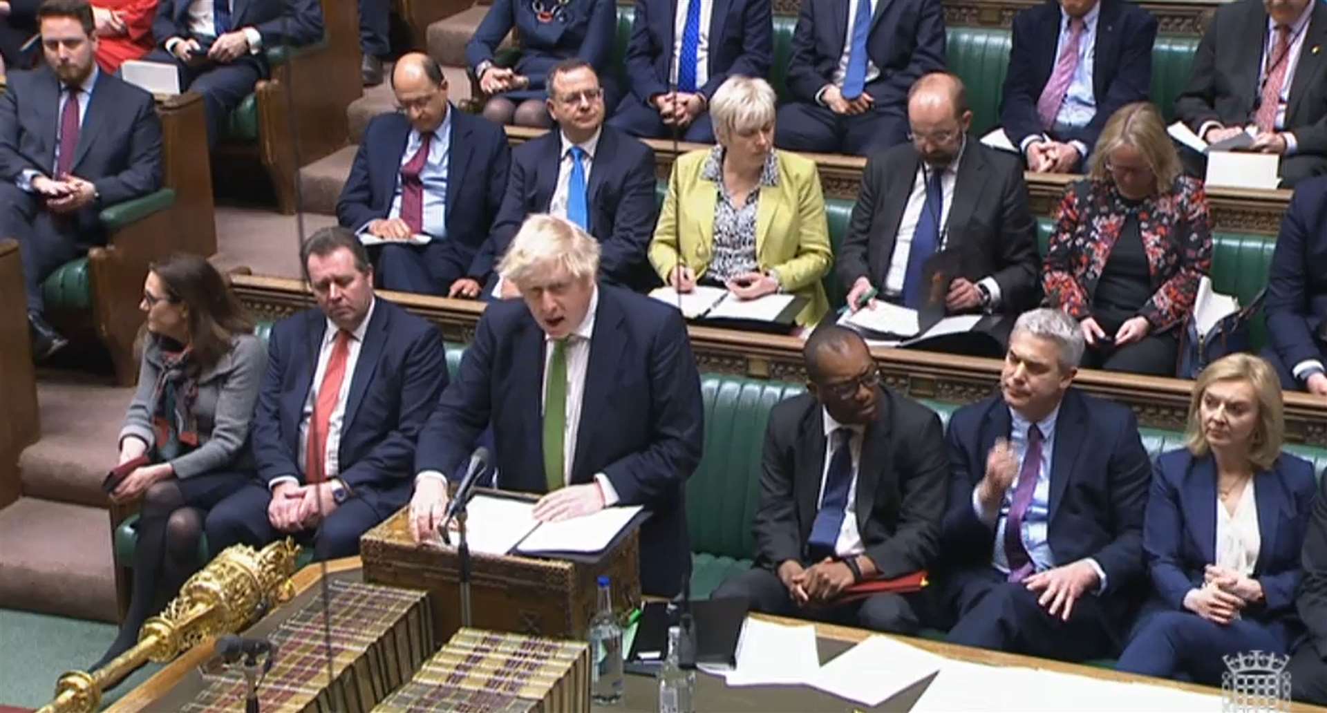 Boris Johnson said sanctions could go further (House of Commons / PA)