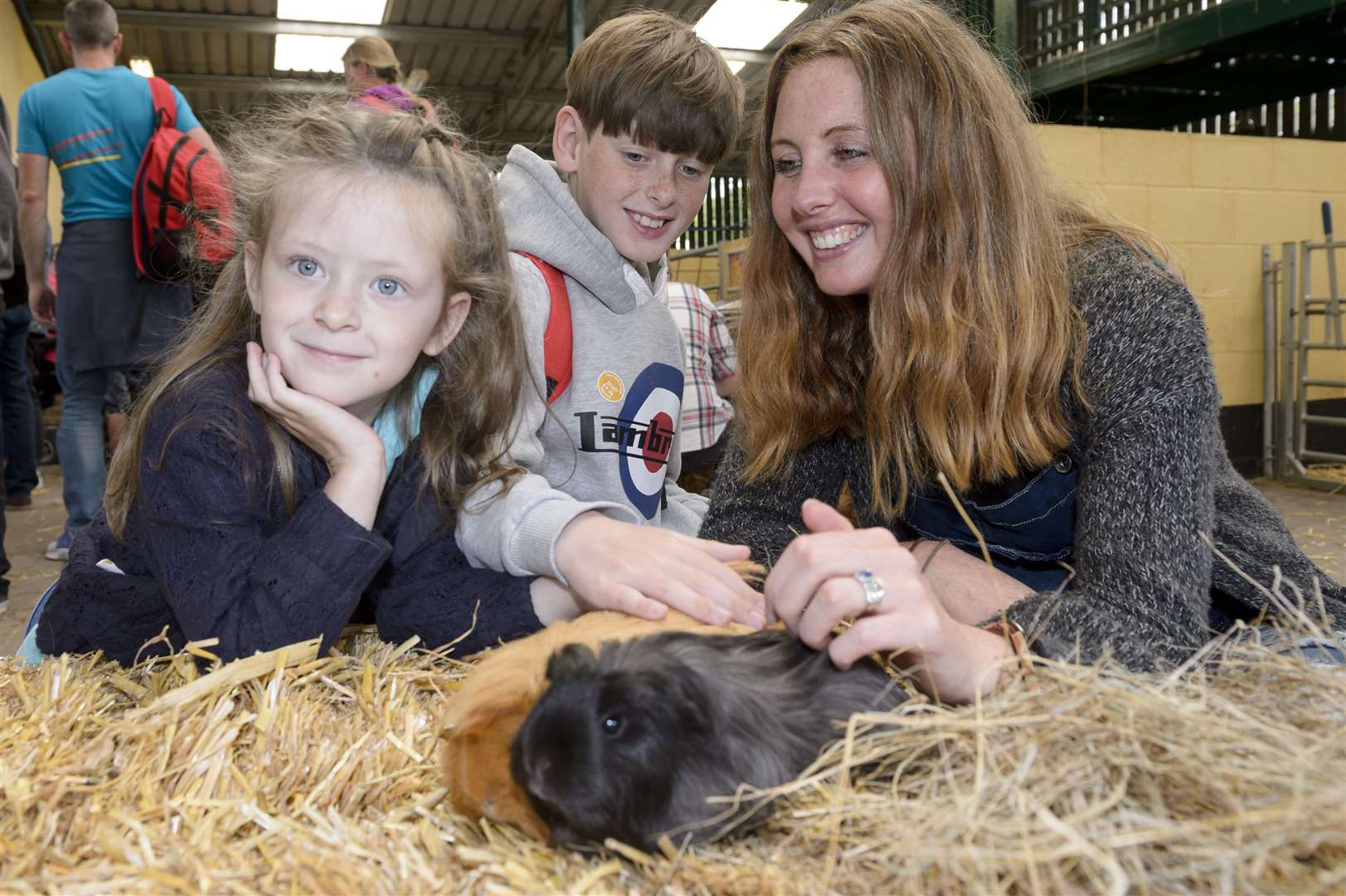 Families can still meet the animals but it must be in family groups only Picture: Andy Payton