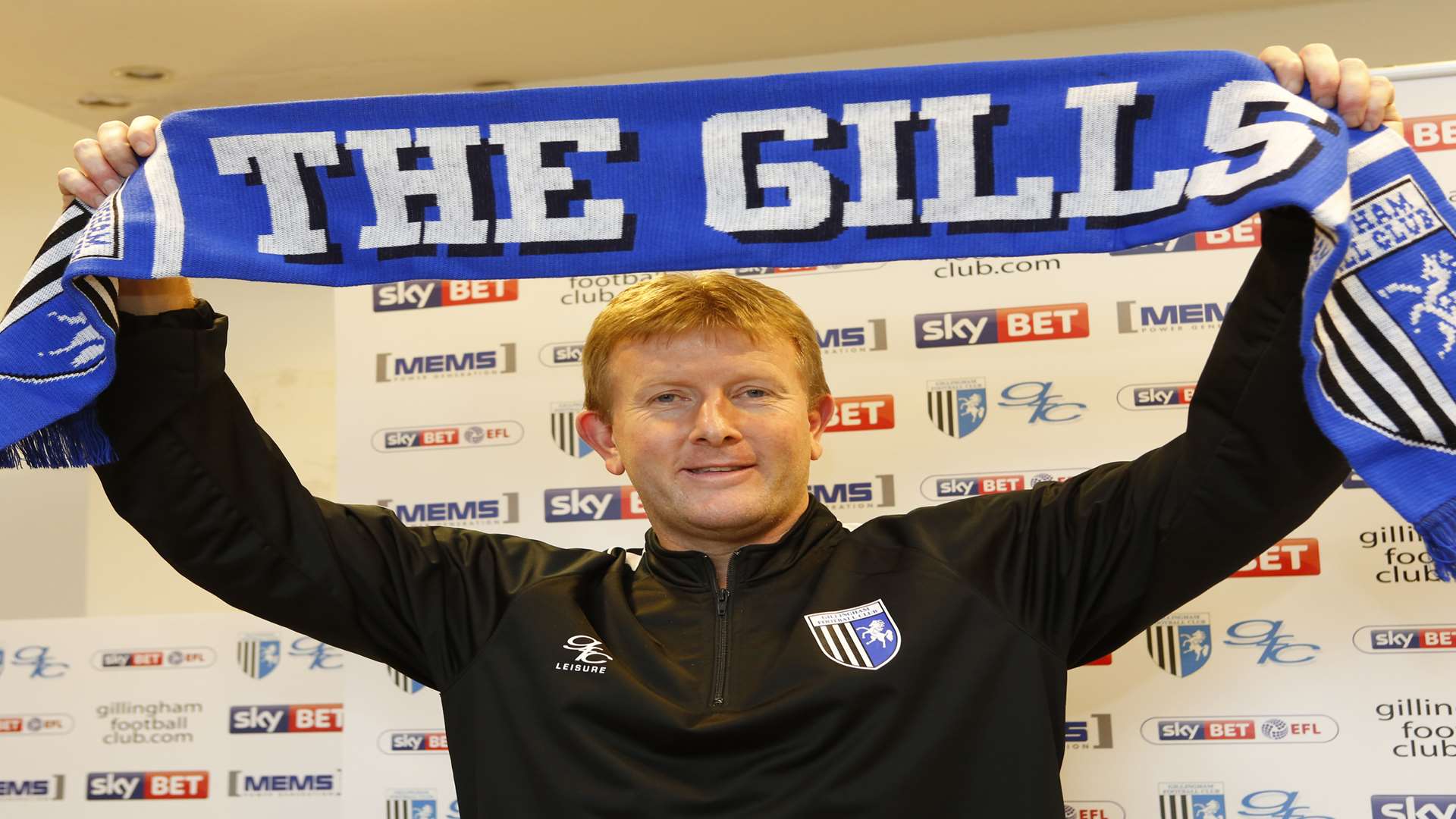 Gillingham head coach Ady Pennock Picture: Andy Jones