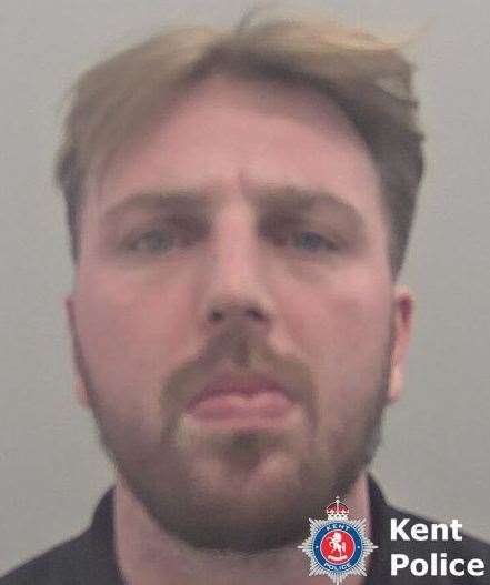 John Cooper, of Whitehill Lane, Gravesend, 29, was jailed after raping two women. Picture: Kent Police