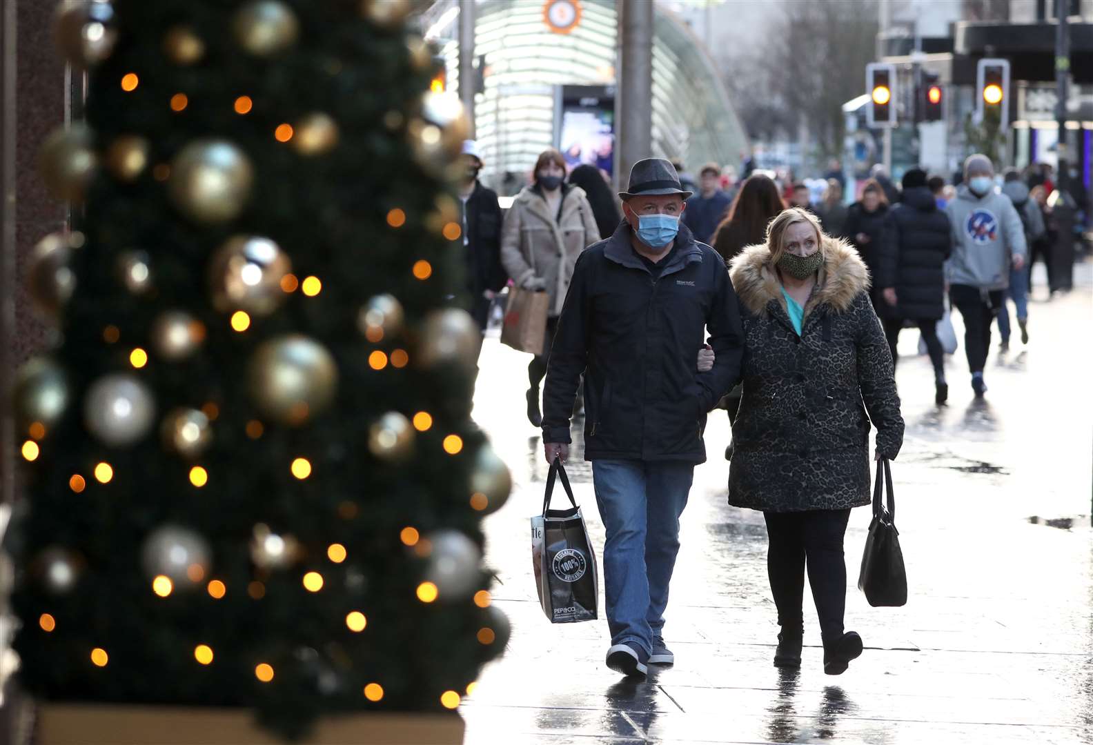 Boxing Day sales are set to be hit hard by new restrictions (Andrew Milligan/PA)