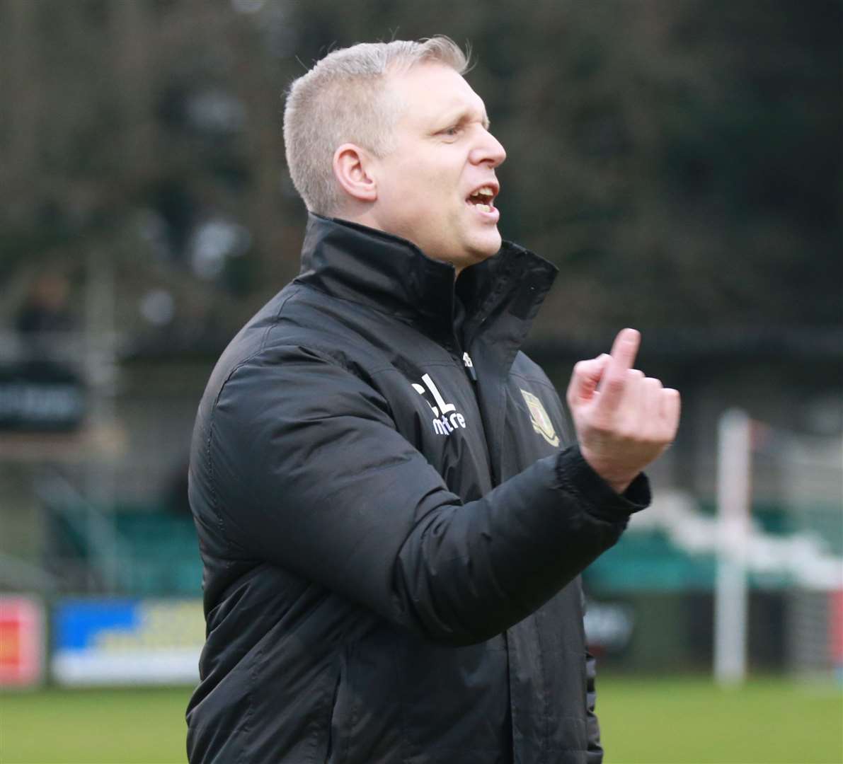 Sittingbourne manager Chris Lynch Picture: John Westhrop