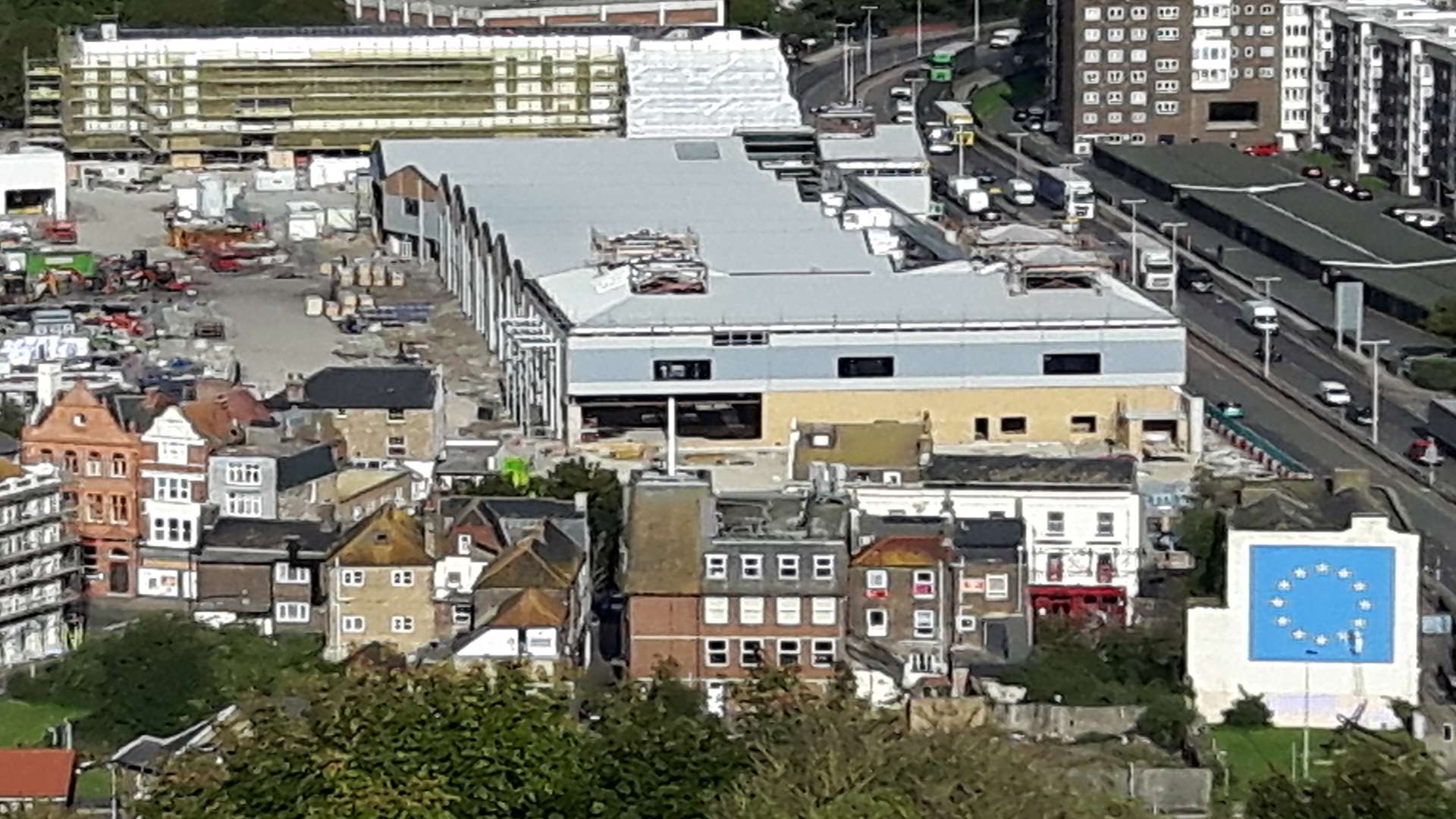 The St James' development gradually taking shape