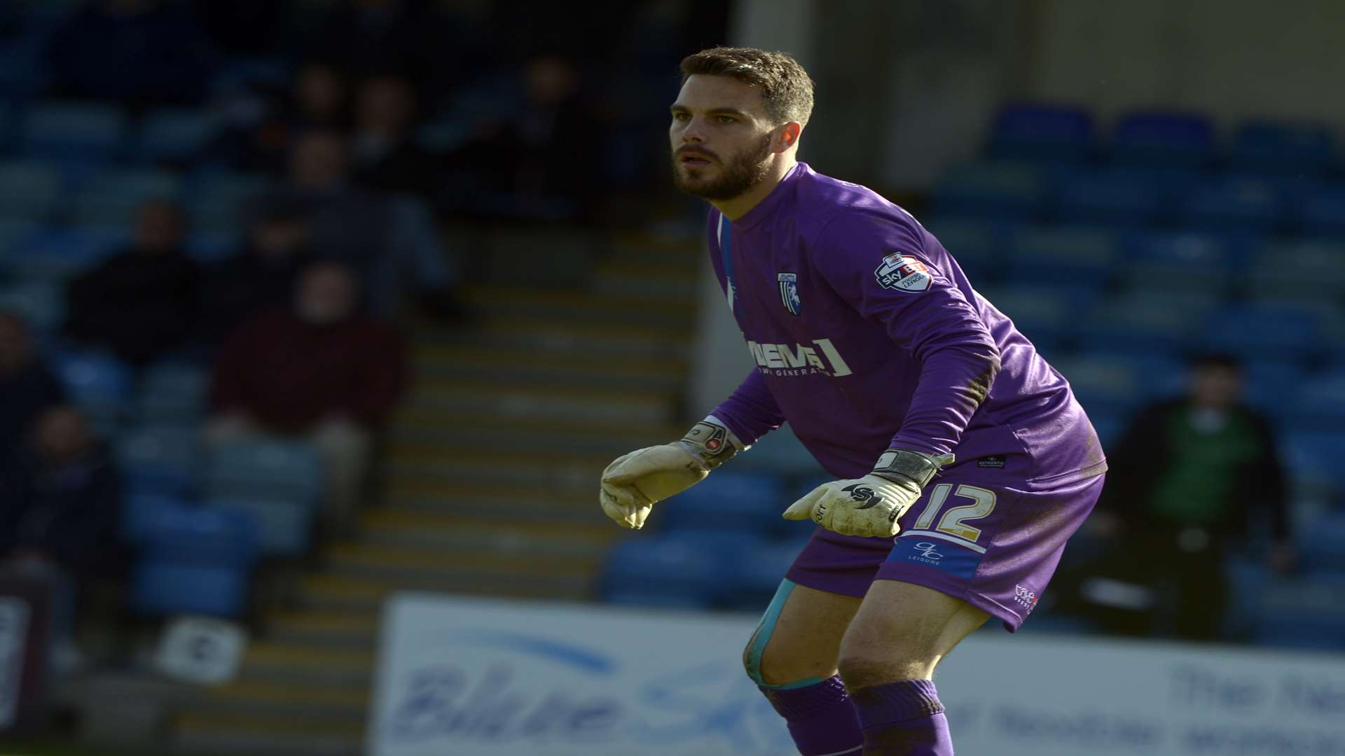 Gills keeper Glenn Morris kept a clean sheet on Saturday