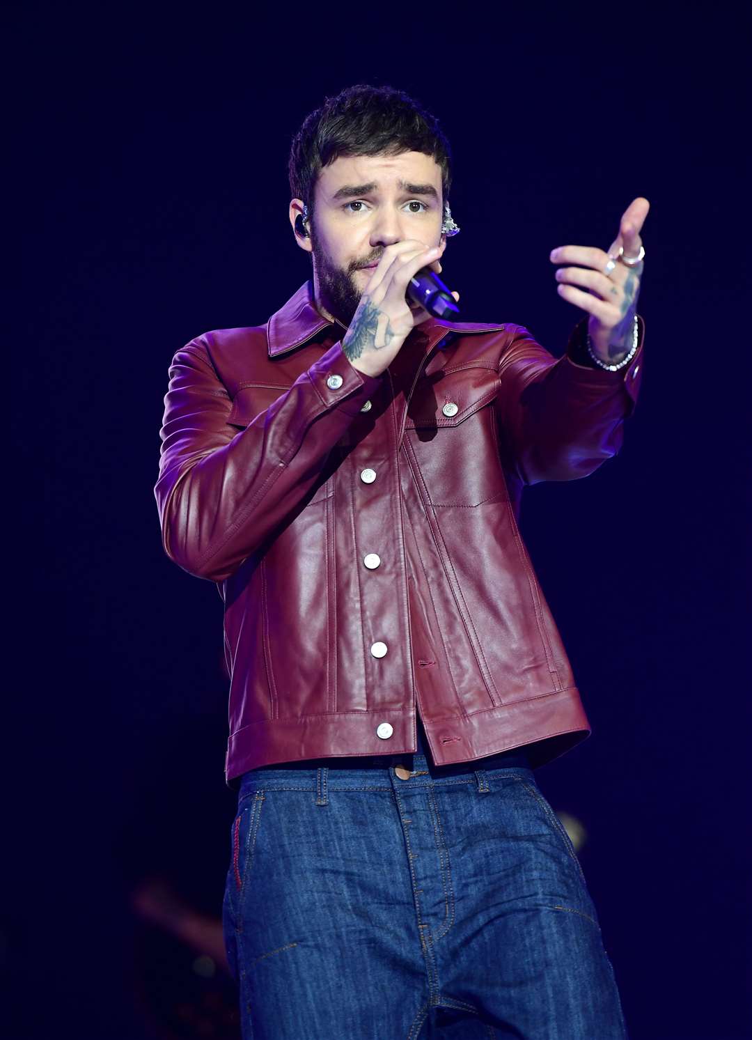 Liam Payne on stage during day one of Capital’s Jingle Bell Ball (Ian West/PA)