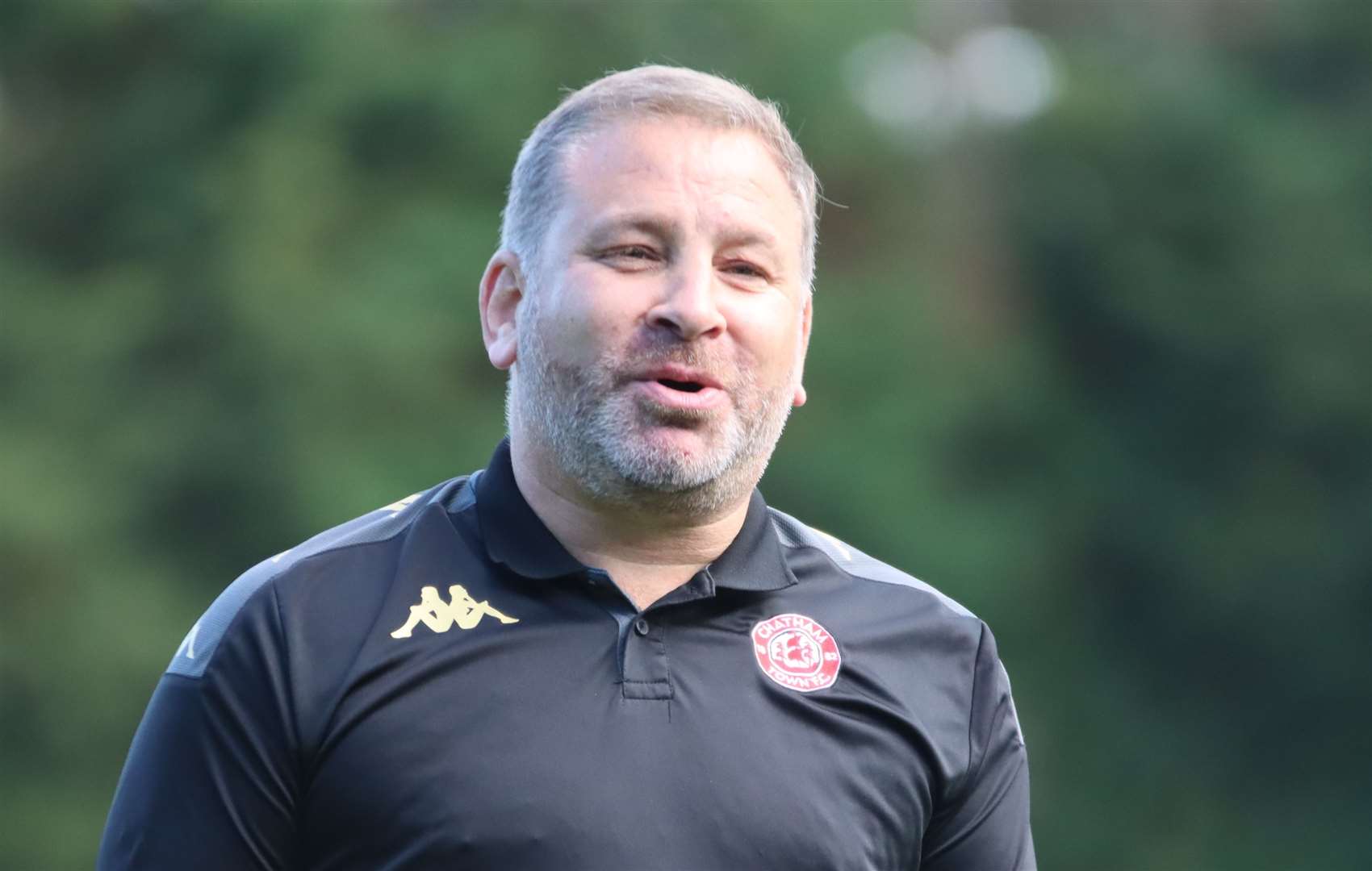 Chatham Town manager Kevin Hake is enjoying the challenge this season Picture: Max English @max_ePhotos