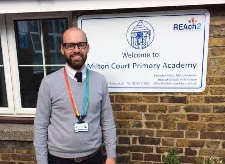 Richard Minton, head of school at Milton Court Primary Academy.