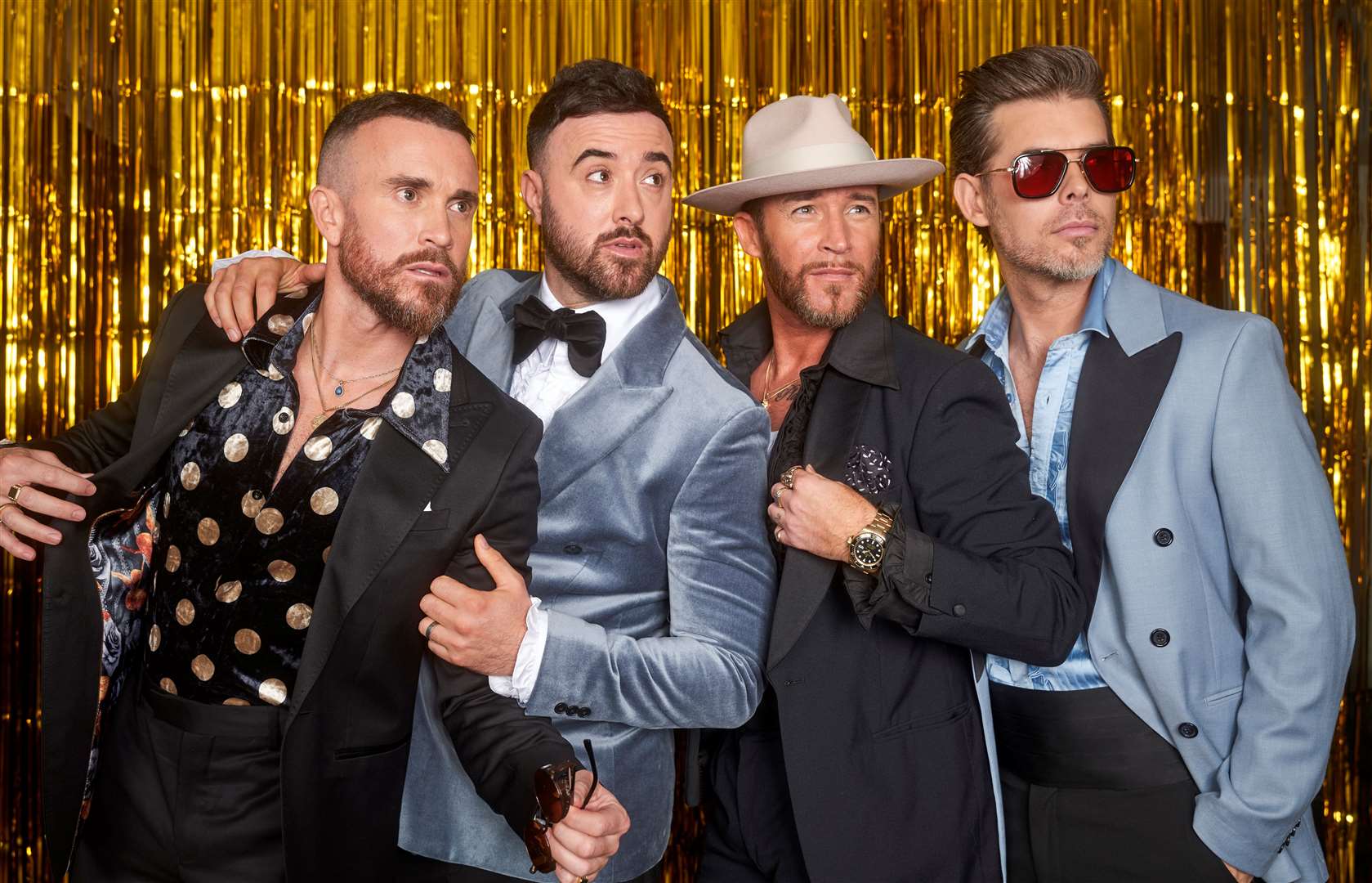 The Overtones have achieved five Top 10 albums and performed at the London Palladium and the Royal Albert Hall. Picture: The Overtones