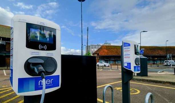 Rapid EV chargers will soon be up-and-running at Moto Medway
