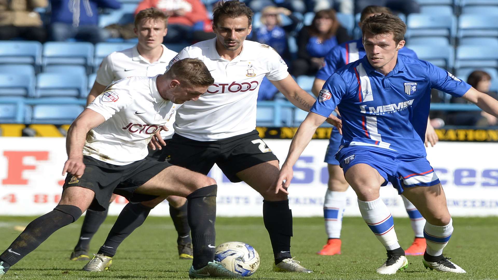 Gillingham V Bradford City - In Pictures