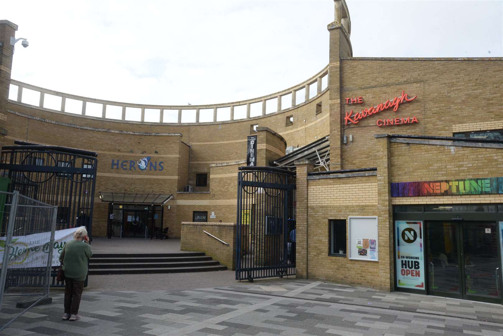 The Herons Leisure Centre swimming pool is still shut. Picture: Chris Davey