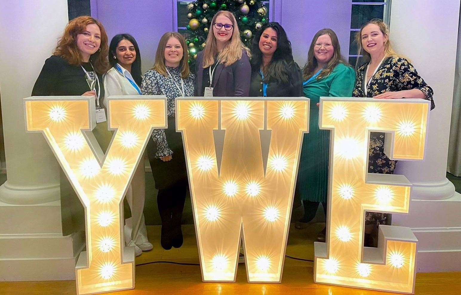 Members of the Women in Rochester Engineering group, representing BAE Systems’ Rochester site at last year’s Institution of Engineering and Technology (IET) Young Woman Engineer of the Year Awards.