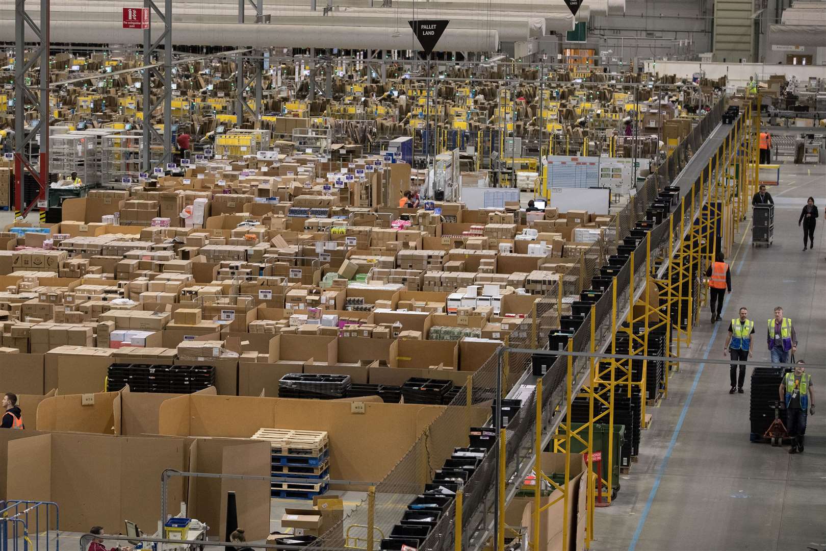 The target of the tax plans are places like Amazon’s warehouses but experts warn smaller sites could suffer (Aaron Chown/PA)