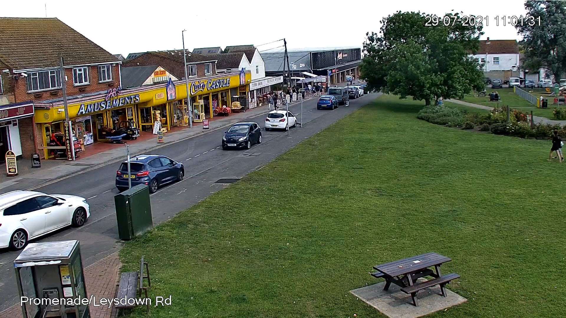 One of the locations to be monitored is the promenade. Picture: Swale council