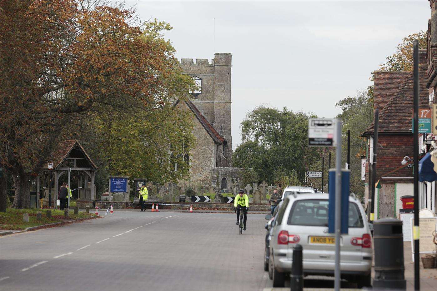 St Peter and St Paul parish church off High Street, Headcorn