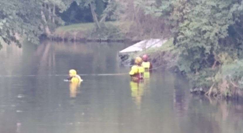 Specialist Group International divers at the scene Picture: Cllr Mark Hood