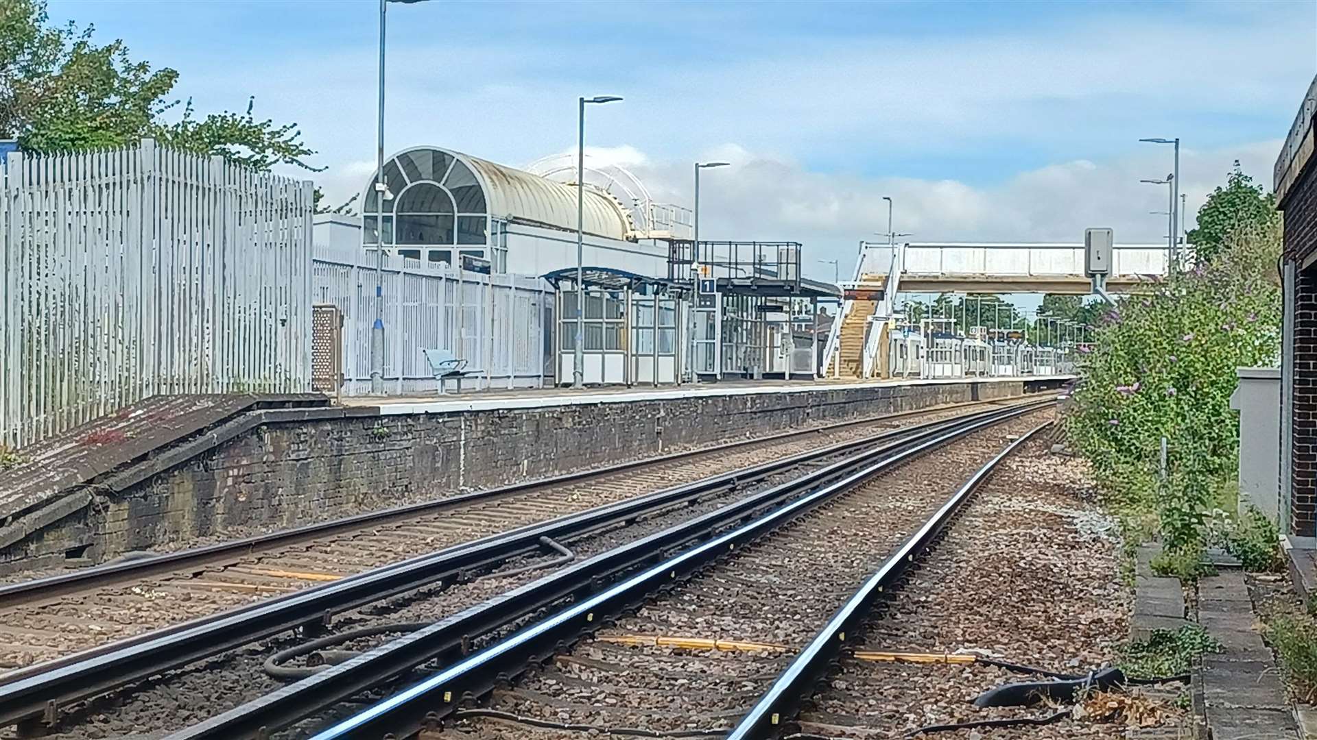 There will be very few trains running on Saturday, October 2
