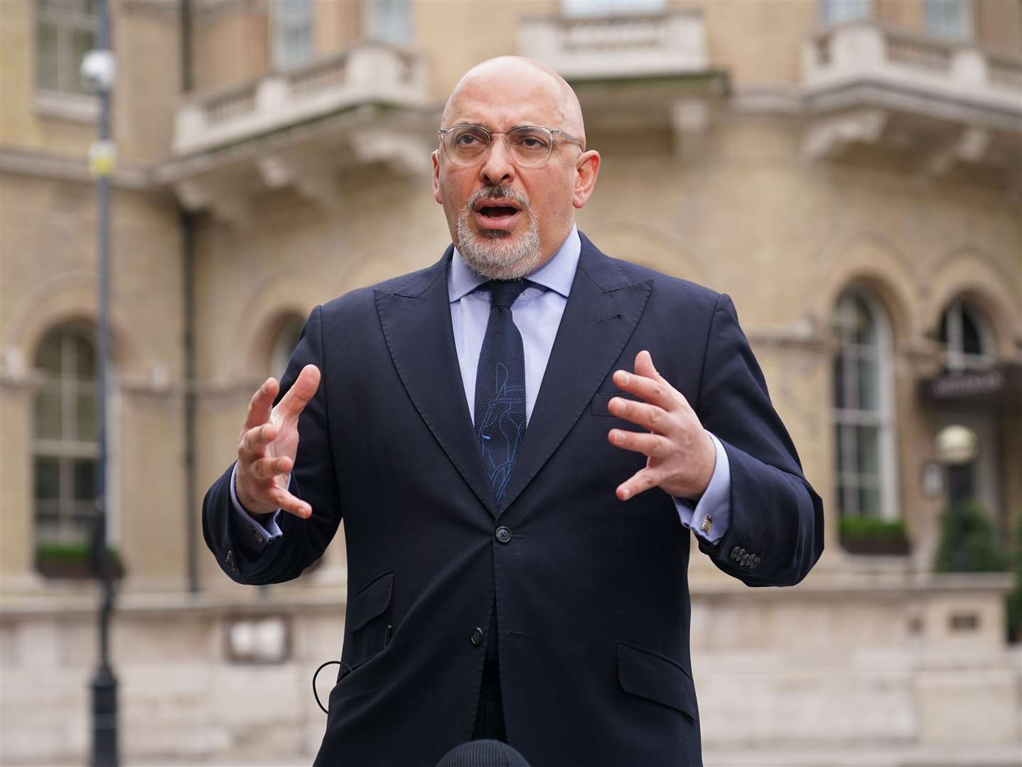 Vaccines minister Nadhim Zahawi suggested most under-18s will not be offered a Covid-19 vaccination (Yui Mok/PA)