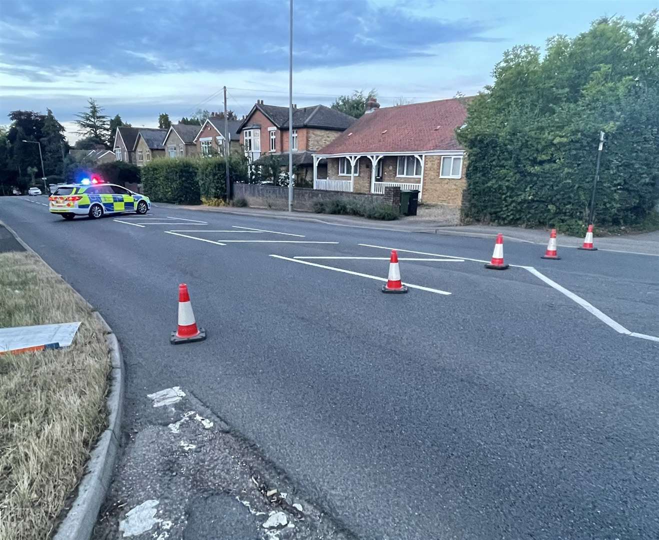 A229 Linton Road in Loose near Maidstone closed due to burst