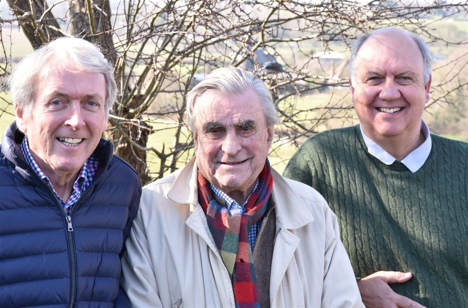 From left, Derek Burles, Simon Foster and Jonathan Tennant of the Save Aldington campaign group