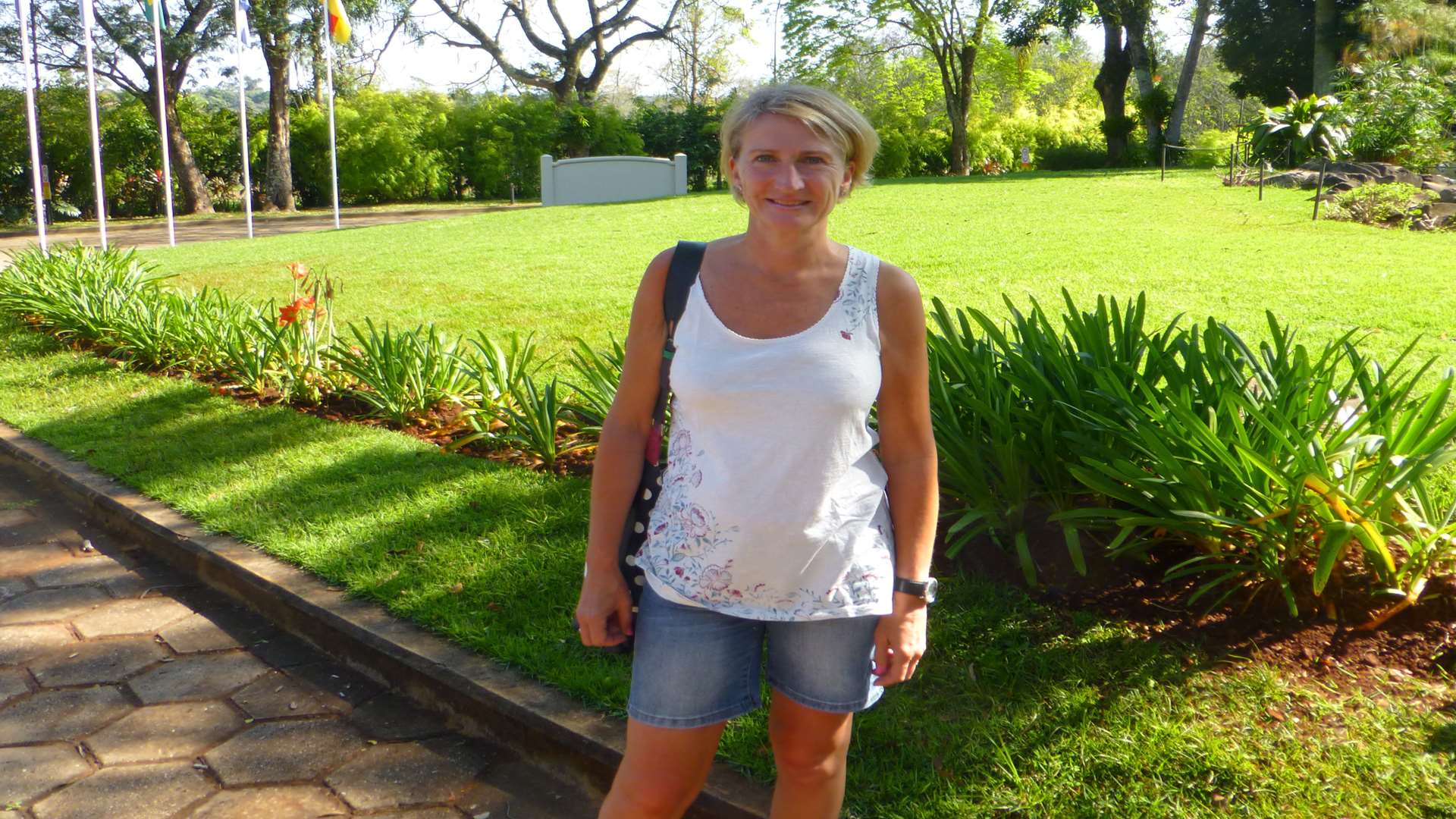 Gillian Metcalf, mother of two from Tenterden, in Brazil on the day before she died