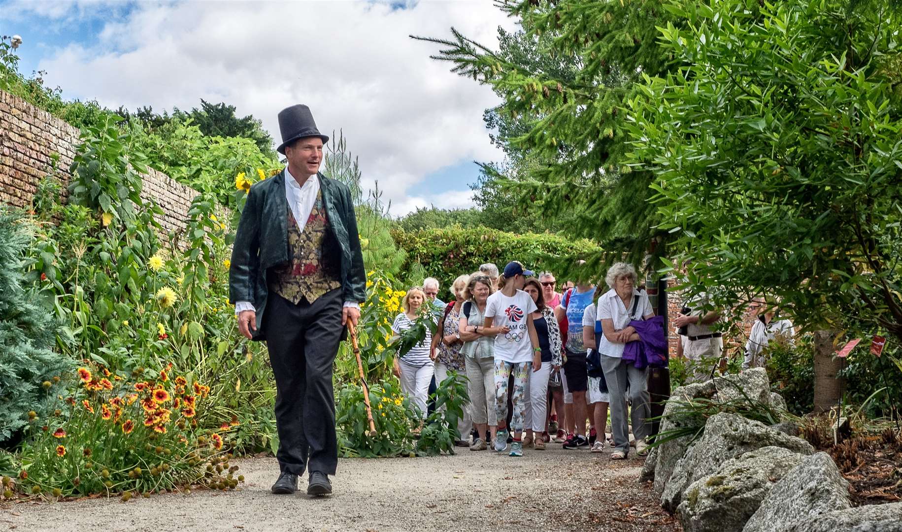 From plant fairs to craft festivals, Lullingstone Castle is putting on lots of fun, family events this summer. Picture: Alan Graham / Lullingstone Castle