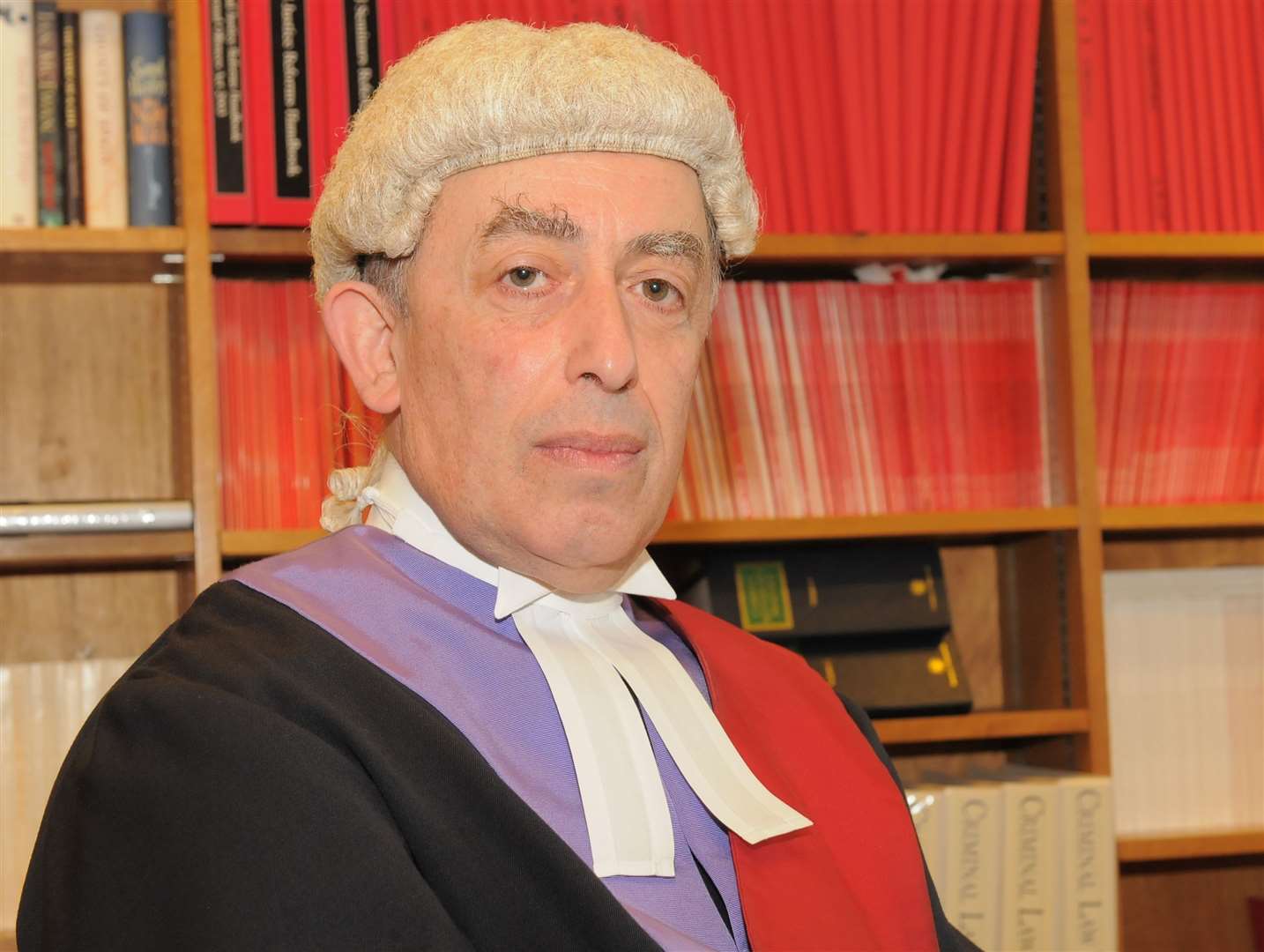 Judge Philip Statman, discharged the jury. Picture: Steve Crispe