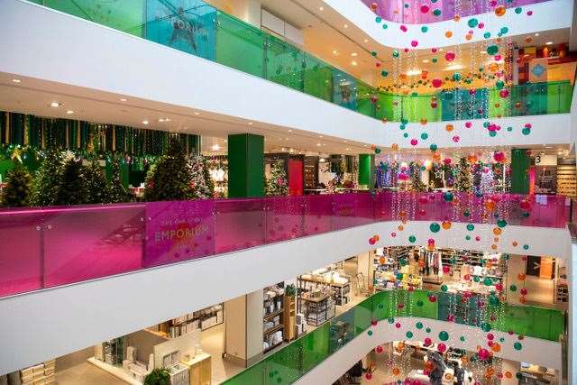 The Christmas emporium at John Lewis opened earlier this week. Photo: John Lewis