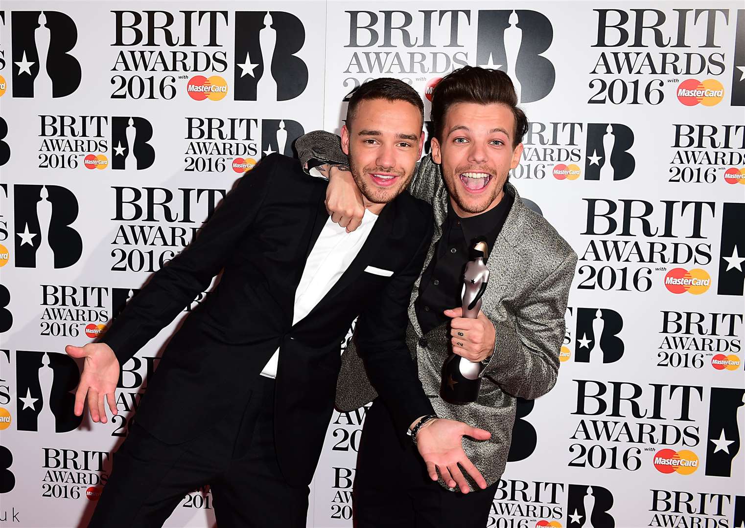 Liam Payne and Louis Tomlinson (Ian West/PA)