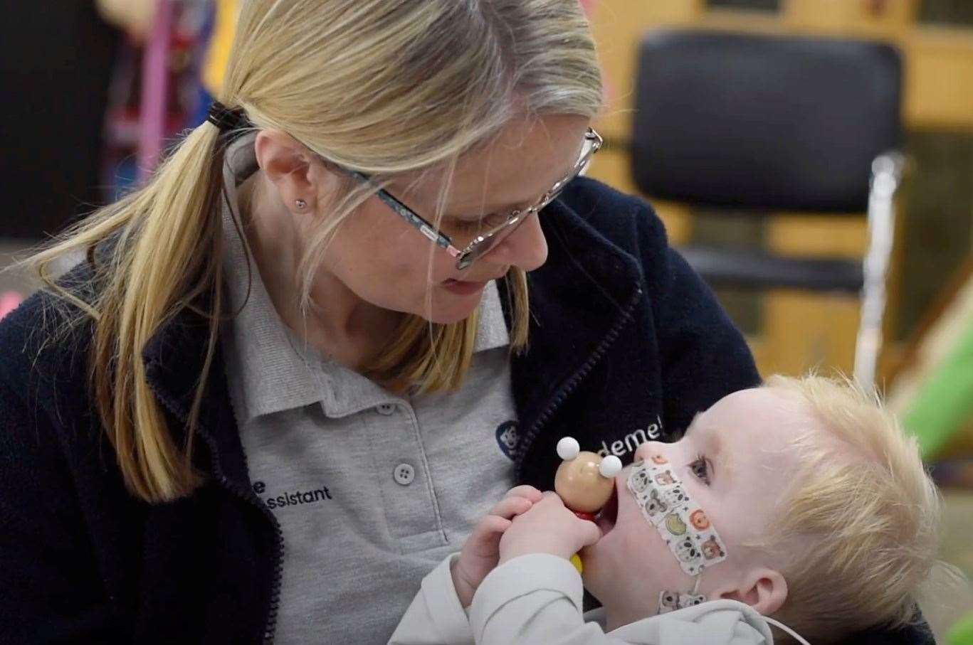 Staff at Demelza have been supporting Jude and his parents after he was born. Picture: Demelza