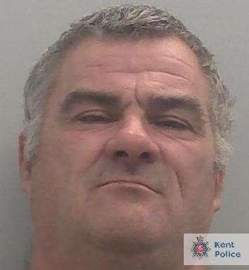 John Small had 2kg of heroin hidden in a rucksack when he was pulled over in Hoath Way, Gillingham