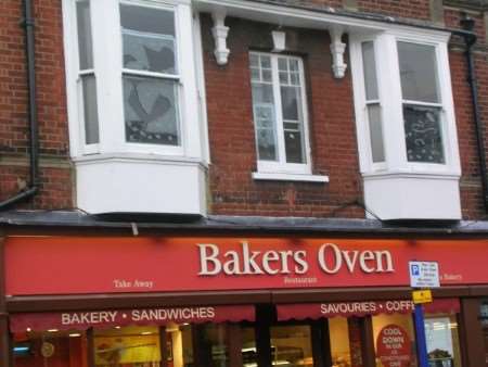 Windows above Bakers Oven