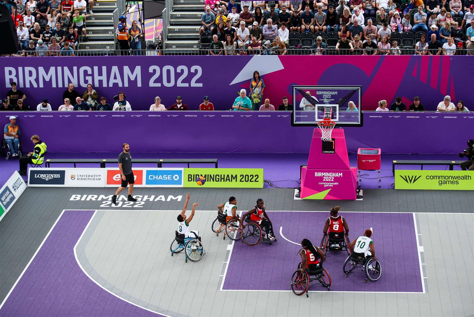 Basketballs are among the equipment being given away (Isaac Parkin/PA)