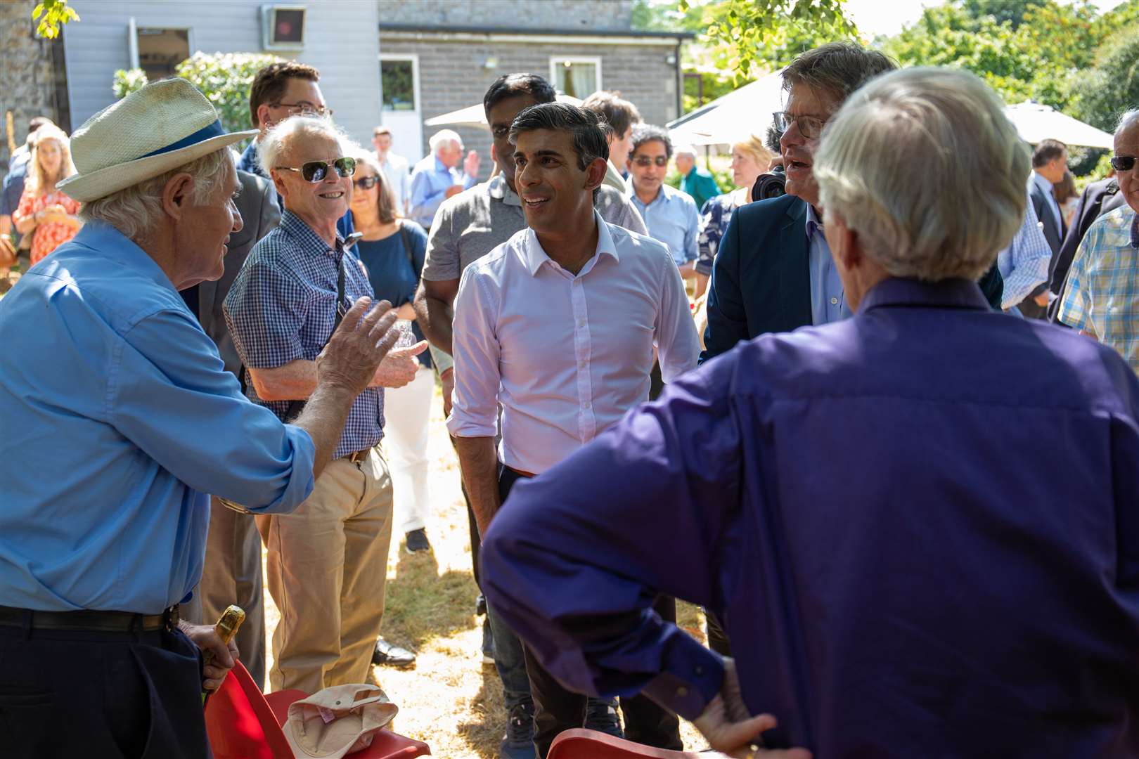 Rishi has visited a number of places in Kent to whip up support. Picture: Simon Walker