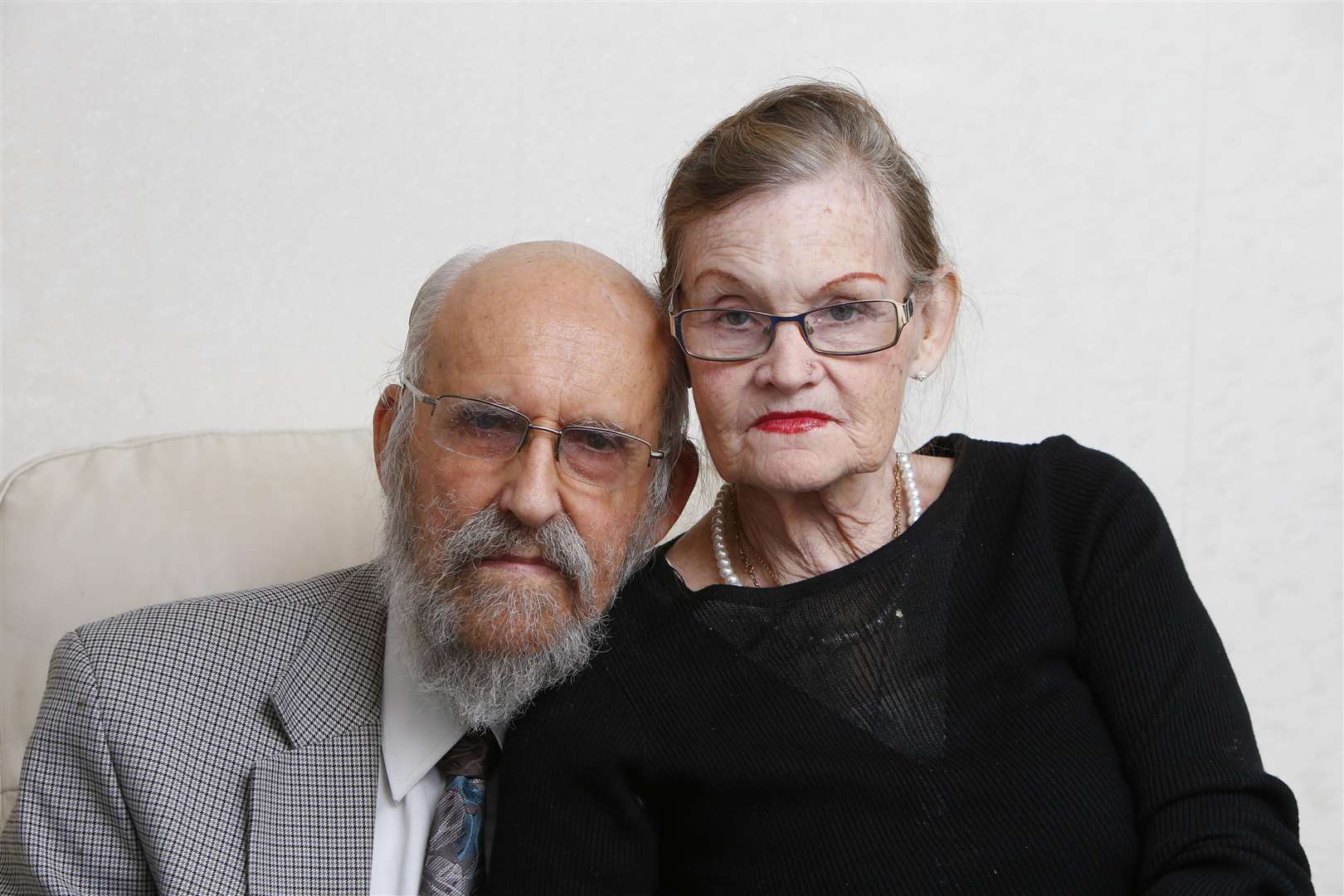 GP Dudley Hubbard and wife opera singer Christine who were the victims of a horrific robbery in February. Picture: Andy Jones