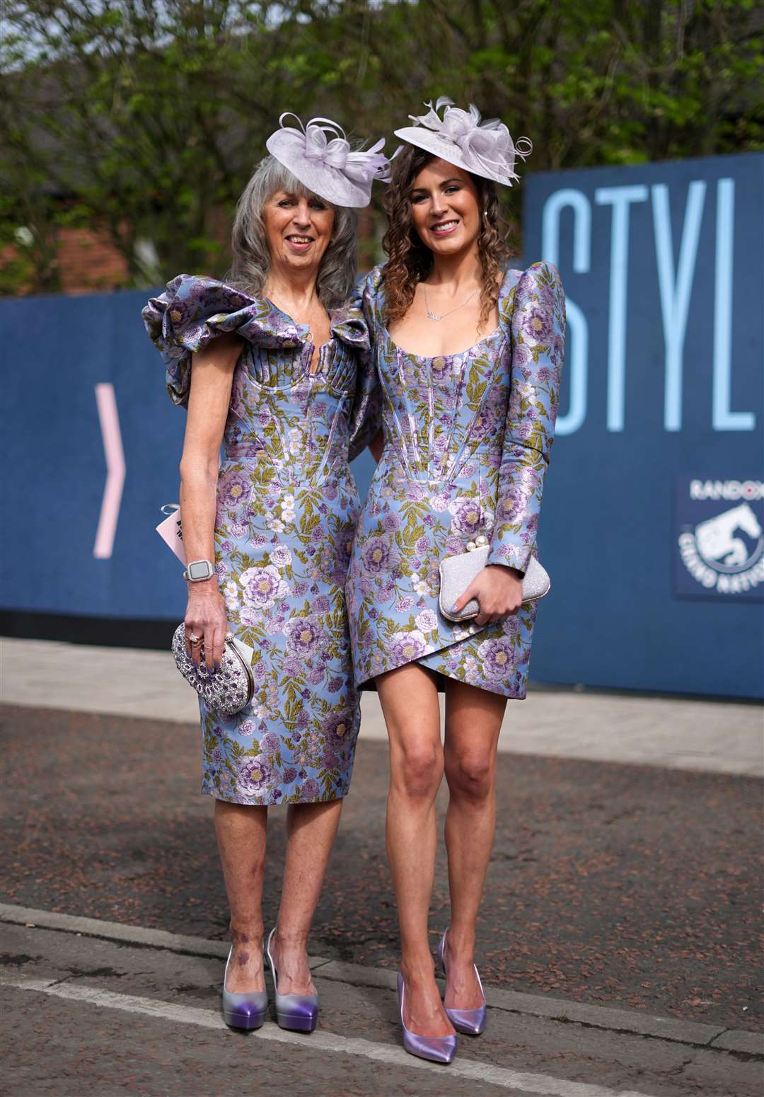 It was matching items for this duo (Bradley Collyer/PA)