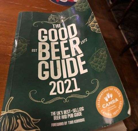 I assume the King William IV must feature in here - I found this well-thumbed 2021 copy of the Good Beer Guide in a quiet corner of the pub